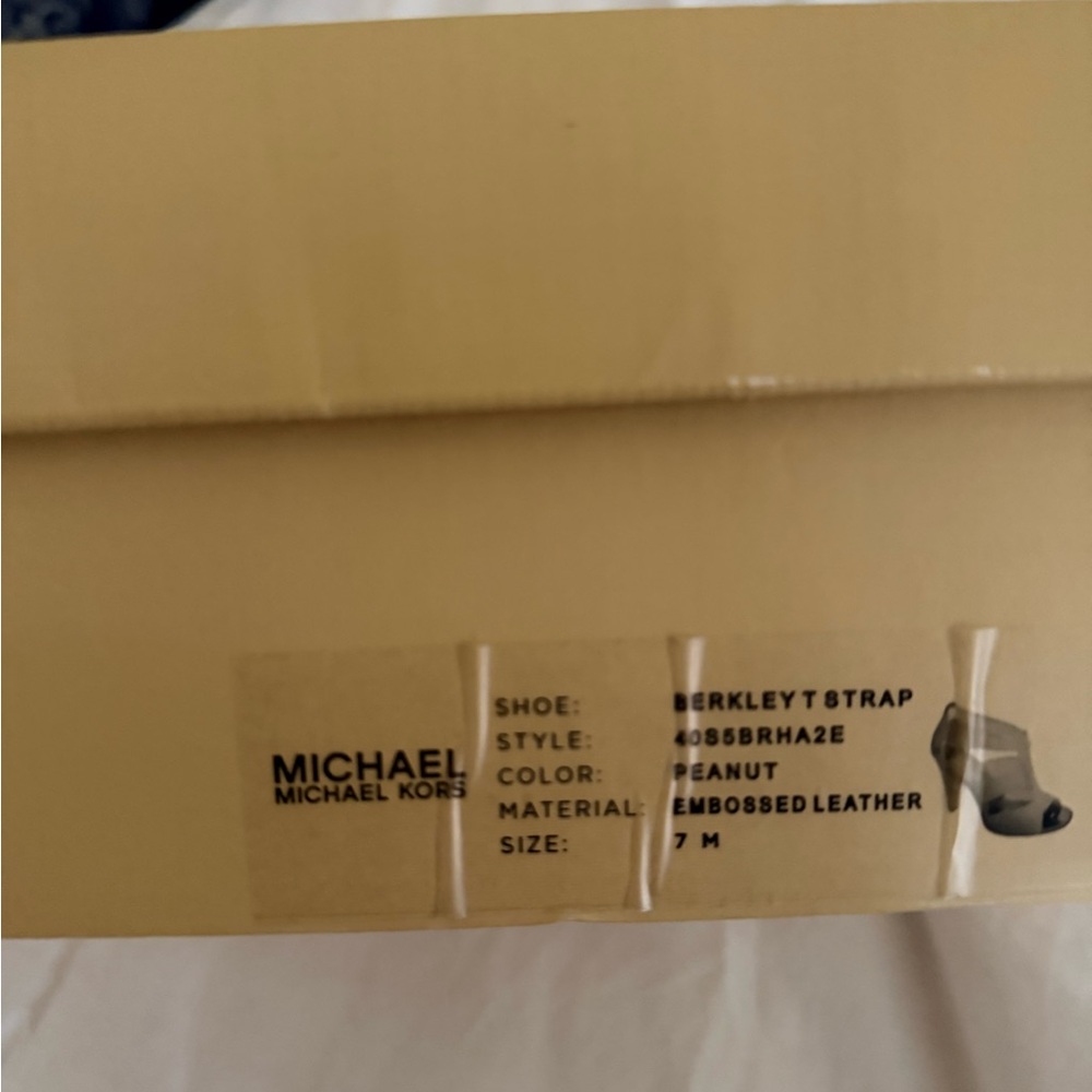 Michael Kors Tan Strappy Heels - Picture 6 of 6